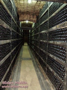 sticle interior crama beciul domnesc