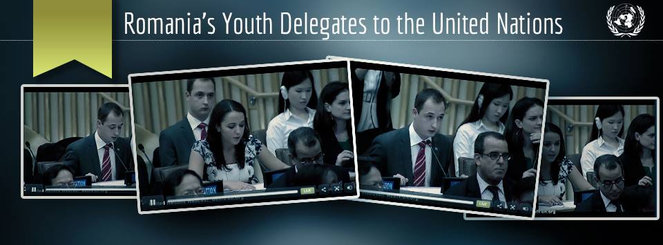 delegatii de tineret ai Romaniei la ONU