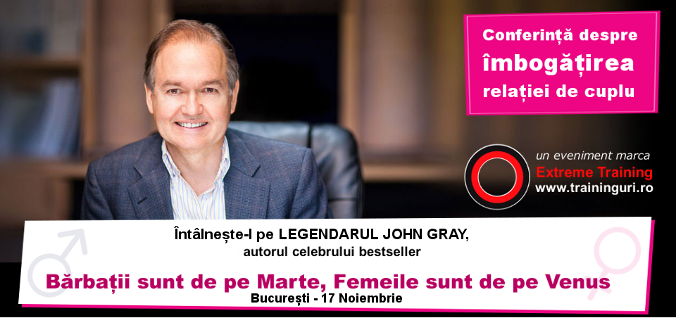 eveniment john gray bucharest