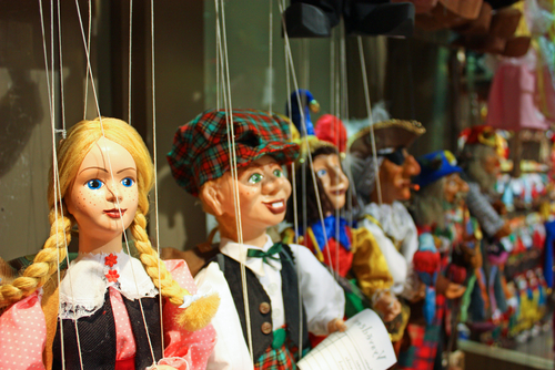 traditional puppets