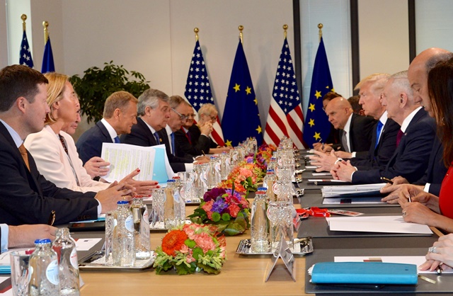 lideri europeni trump